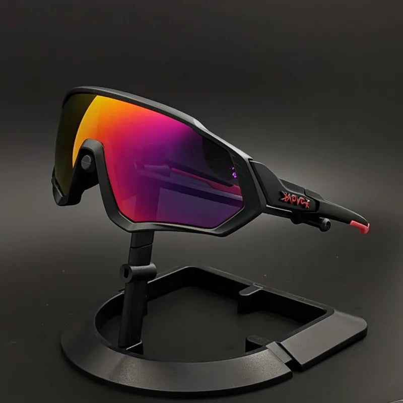 Kapvoe Cycling Sunglasses Mtb Polarized Sports Cycling Glasses Goggles Bicycle Mountain Bike Glasses Men's Women Cycling Eyewear