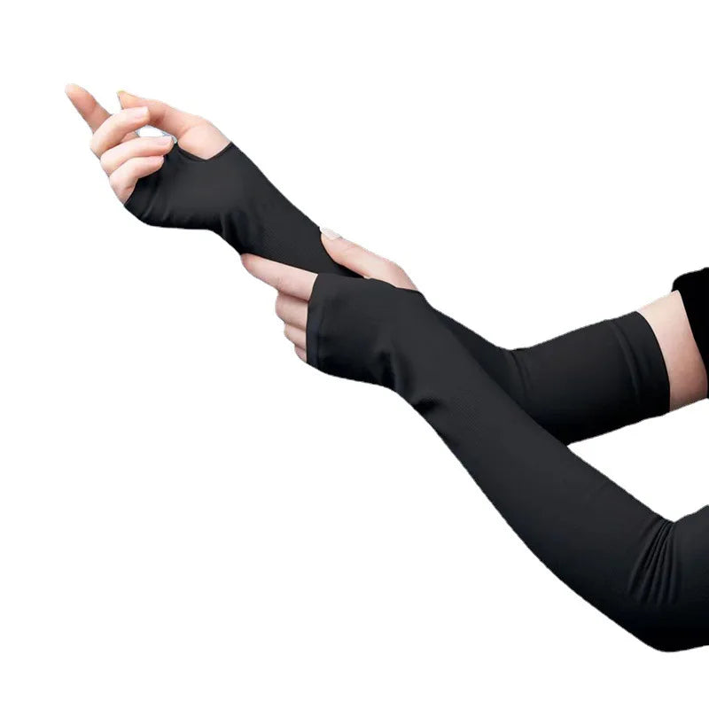 UV Protection  Compression Breathable Eco-Friendly Sweat-Wicking Unisex Nylon Cashmere /Polyester Sun Sport Arm Sleeves Cool