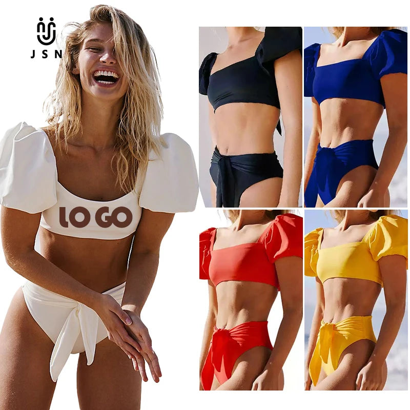 JSN New Designer Swimsuits Famous Brands Sexy Bikini Bathing Suits  Swimsuit Women Bikinis & Beachwear