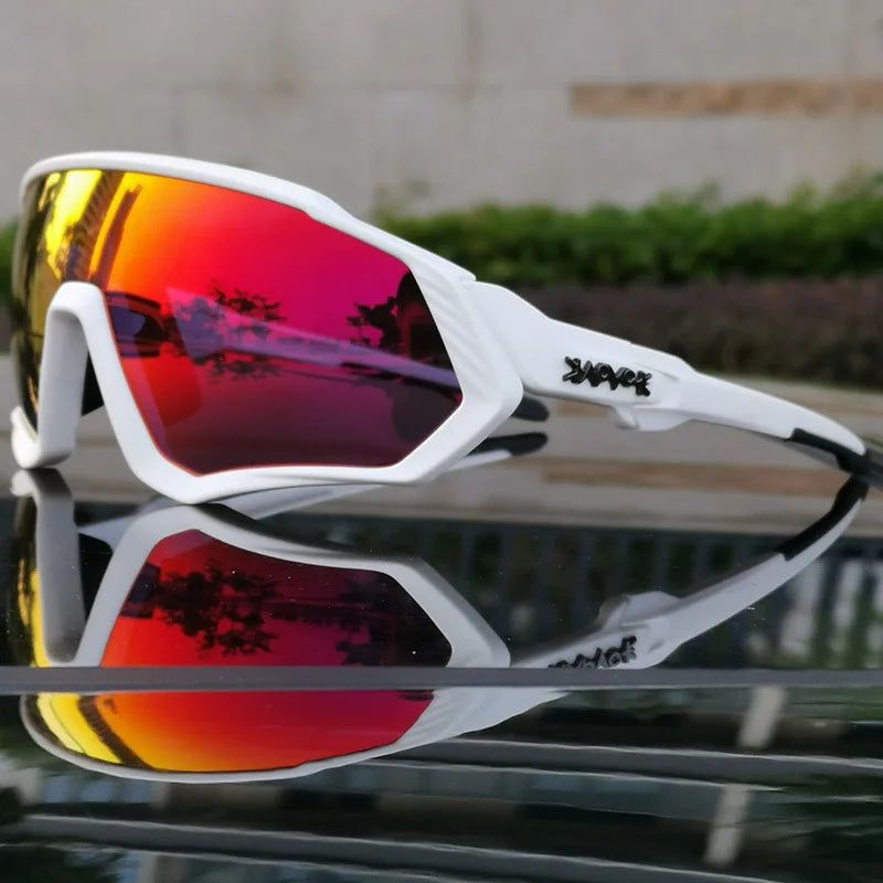 Kapvoe Cycling Sunglasses Mtb Polarized Sports Cycling Glasses Goggles Bicycle Mountain Bike Glasses Men's Women Cycling Eyewear