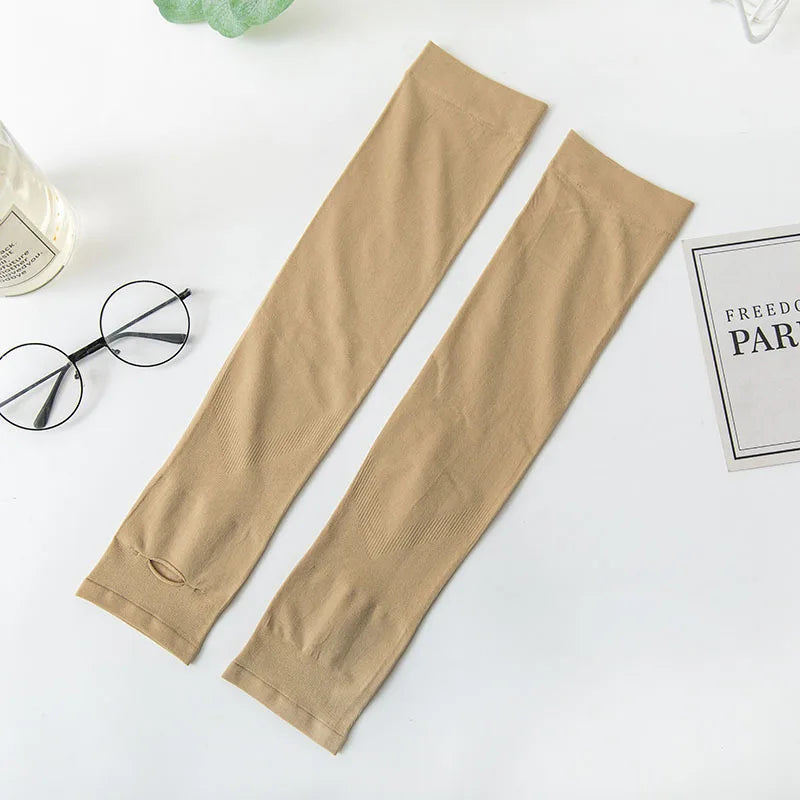 UV Protection  Compression Breathable Eco-Friendly Sweat-Wicking Unisex Nylon Cashmere /Polyester Sun Sport Arm Sleeves Cool