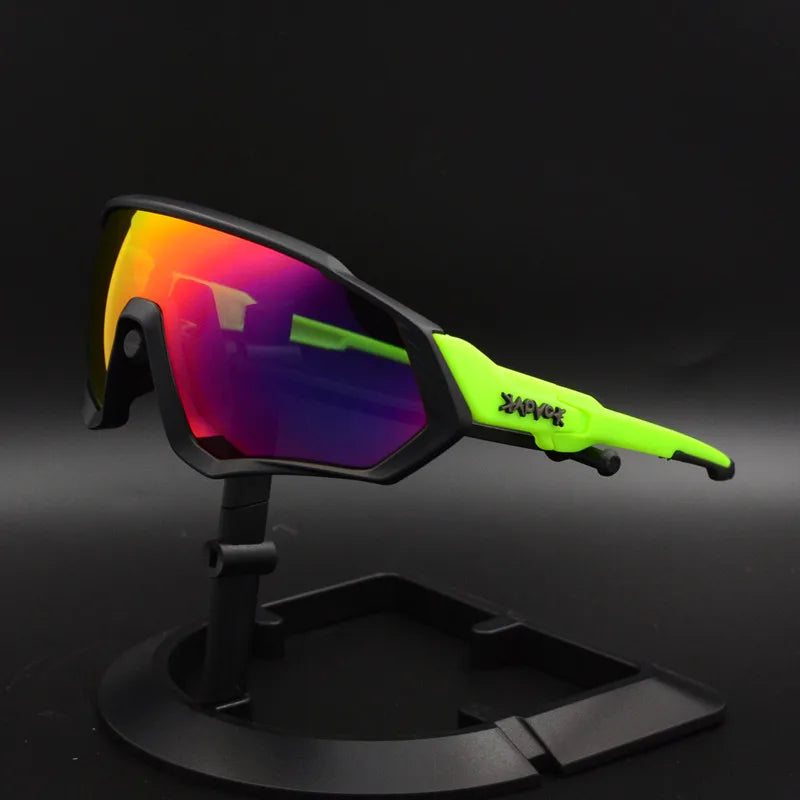 Kapvoe Cycling Sunglasses Mtb Polarized Sports Cycling Glasses Goggles Bicycle Mountain Bike Glasses Men's Women Cycling Eyewear