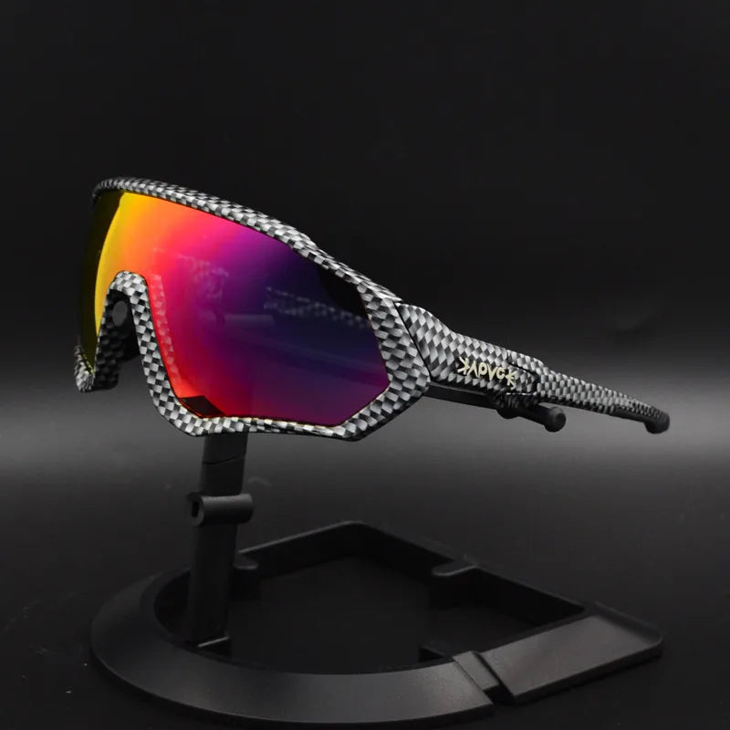 Kapvoe Cycling Sunglasses Mtb Polarized Sports Cycling Glasses Goggles Bicycle Mountain Bike Glasses Men's Women Cycling Eyewear