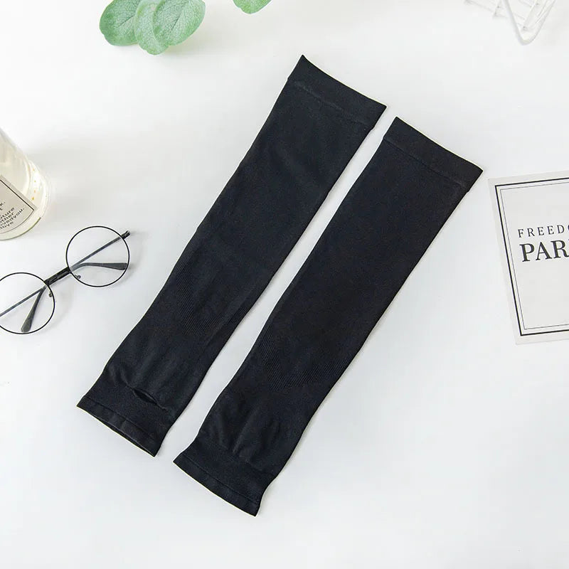 UV Protection  Compression Breathable Eco-Friendly Sweat-Wicking Unisex Nylon Cashmere /Polyester Sun Sport Arm Sleeves Cool