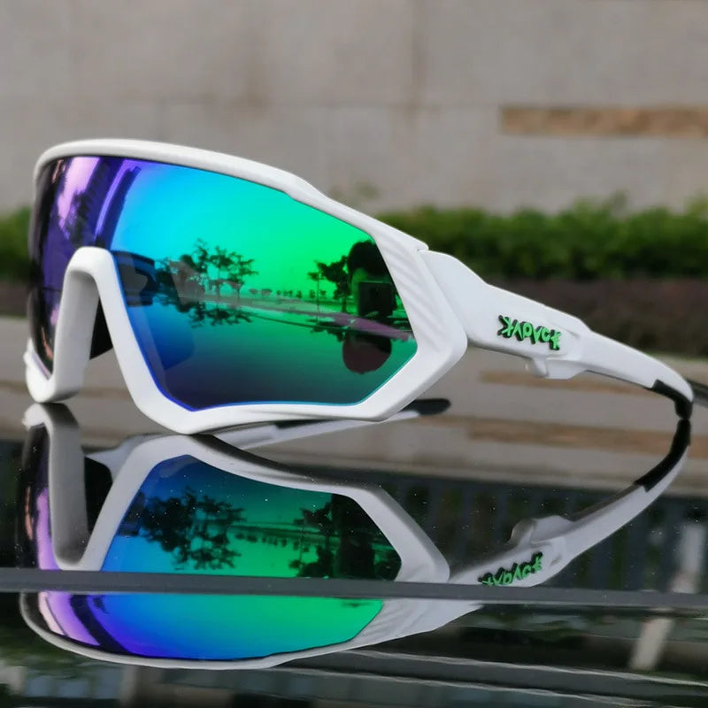 Kapvoe Cycling Sunglasses Mtb Polarized Sports Cycling Glasses Goggles Bicycle Mountain Bike Glasses Men's Women Cycling Eyewear