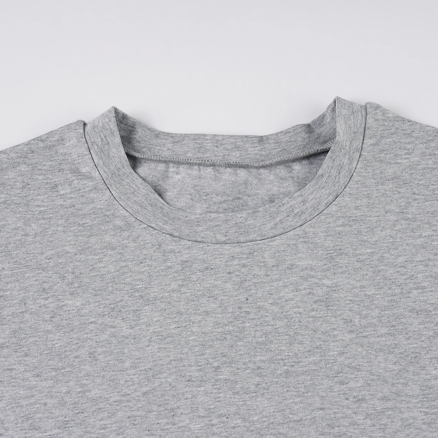 SUCHCUTE Solid Cotton O-Neck Pullover Waist Short Top Women Short-Sleeved Loose T-shirt Causal All-Match Shirts Summer Basic New