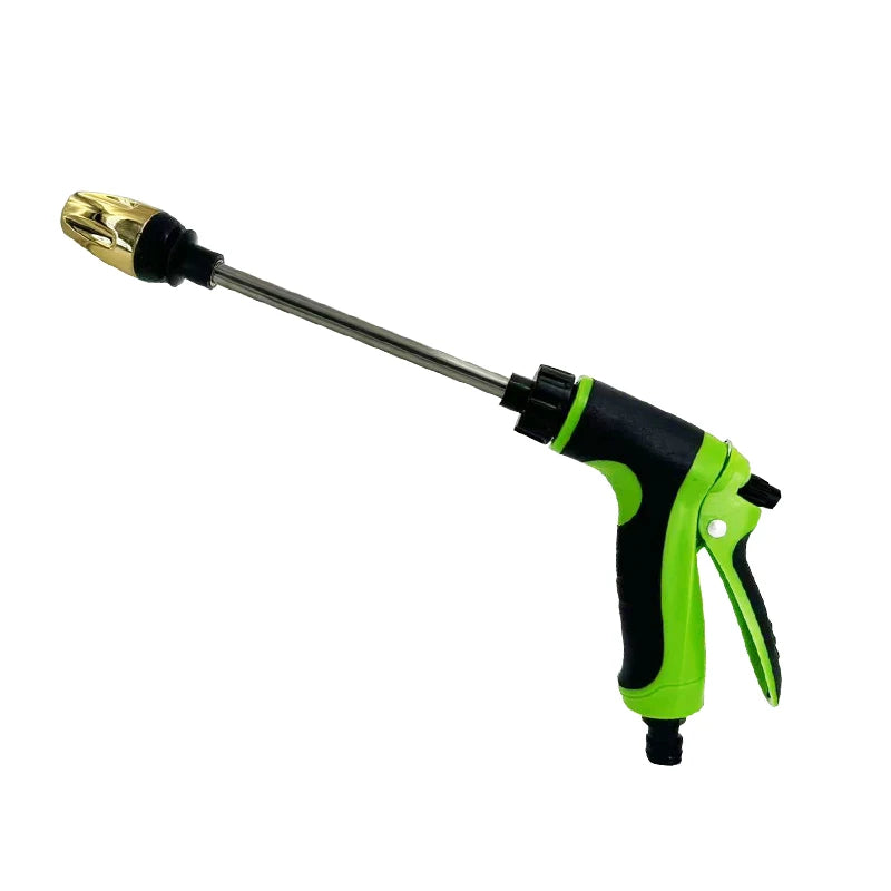Portable High-Pressure Water Gun Adjustable Metal Cleaning Car Wash Machine Garden Watering Hose Nozzle Sprinkler Foam Water Gun