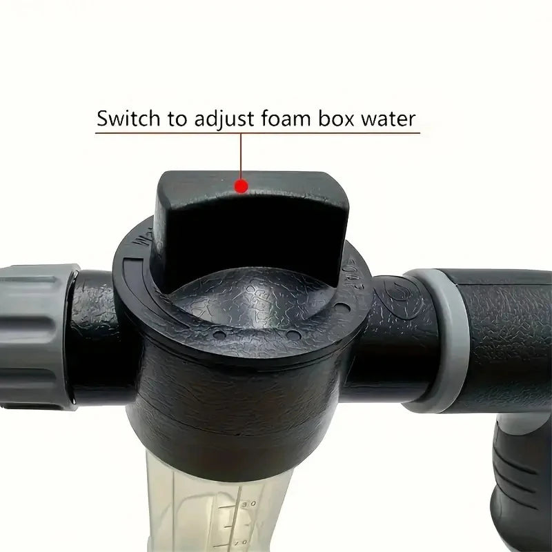 Portable High-Pressure Water Gun Adjustable Metal Cleaning Car Wash Machine Garden Watering Hose Nozzle Sprinkler Foam Water Gun