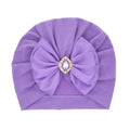 1 Pieces Children Print Baby Hat Kids Cap Newborn Girls Bowknot Diamond Photography Props Spring Autumn Beanie Infant Props
