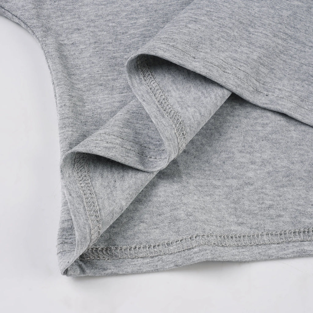 SUCHCUTE Solid Cotton O-Neck Pullover Waist Short Top Women Short-Sleeved Loose T-shirt Causal All-Match Shirts Summer Basic New