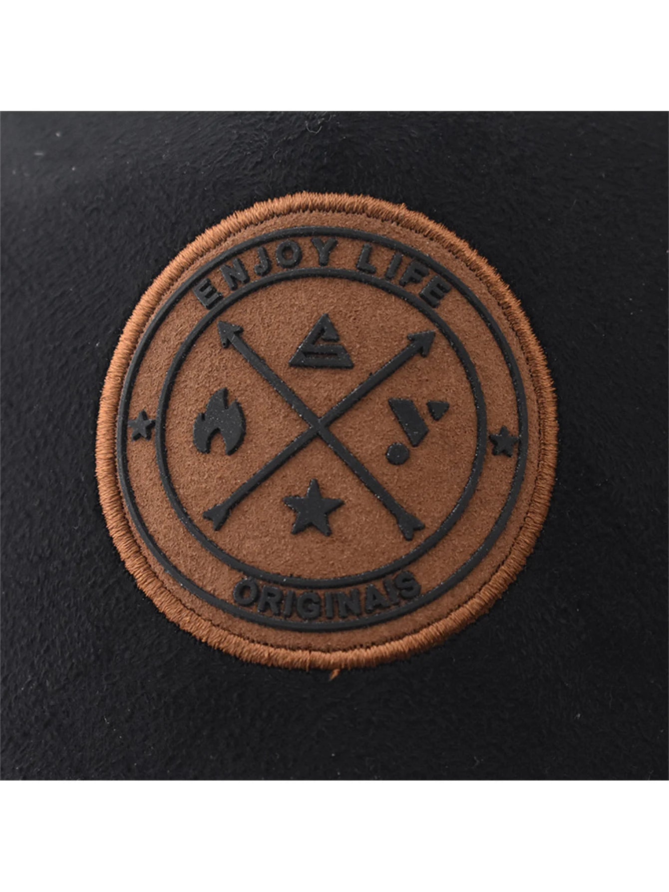 Summer Mesh Baseball Cap Women Men ENJOY LIFE Letter Patch Snapback Hat Casual Breathable Unisex Street Hip Hop Trucker Caps