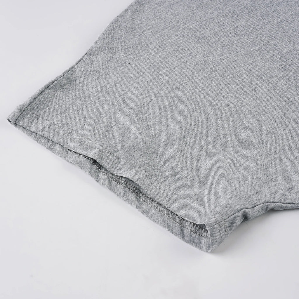 SUCHCUTE Solid Cotton O-Neck Pullover Waist Short Top Women Short-Sleeved Loose T-shirt Causal All-Match Shirts Summer Basic New