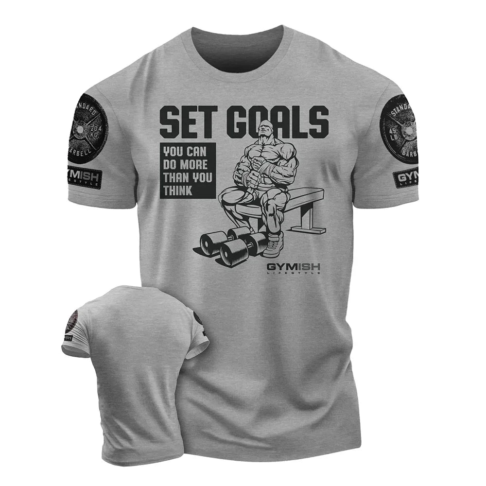 3D men's printed training T-shirt,fun gym short sleeved T-shirt,elastic breathable top