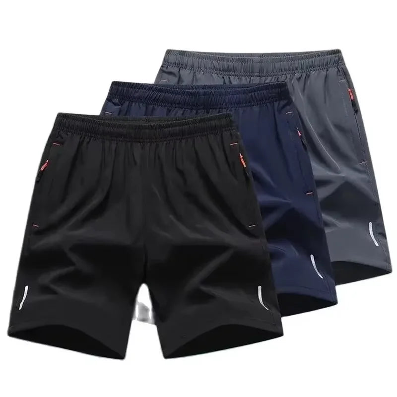 Shorts for men's popular casual pants, men's ice silk pants, sports casual pants, high-quality trendy pants, quick drying pants,