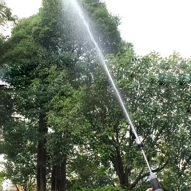 Portable High-Pressure Water Gun Adjustable Metal Cleaning Car Wash Machine Garden Watering Hose Nozzle Sprinkler Foam Water Gun