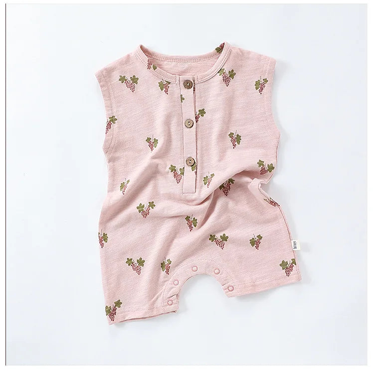 0-3T 100% Cotton Newborn Kid Baby Girl 2pcs Clothes Set Summer Print Top and Shorts Set Casual Cotton Two Piece Set Cute Outfit