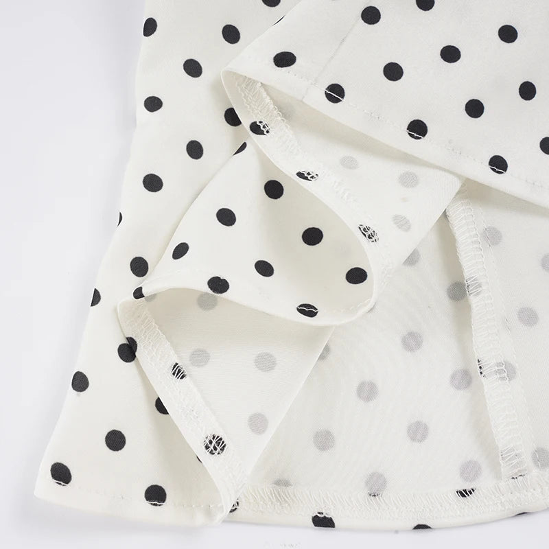 SUCHCUTE Chic Lace Patchwork Polka Dot Camis Tops Elegant Sleeveless Tank Tops Summer Casual Daily Wear Streetwear Camisole 2026
