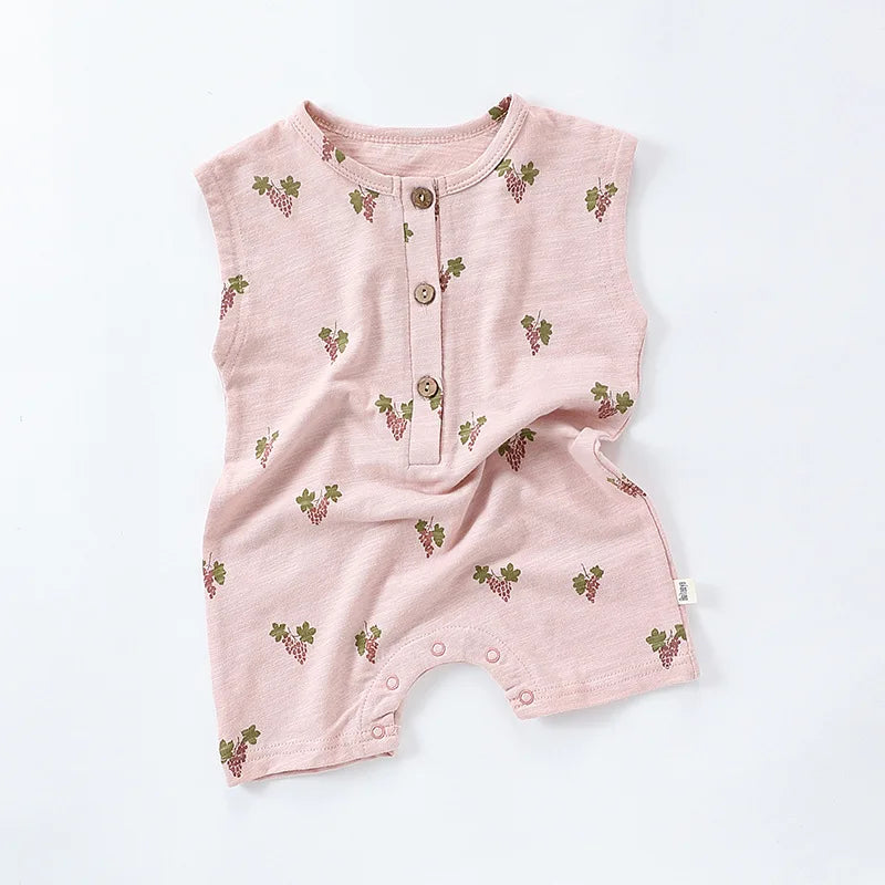 0-3T 100% Cotton Newborn Kid Baby Girl 2pcs Clothes Set Summer Print Top and Shorts Set Casual Cotton Two Piece Set Cute Outfit