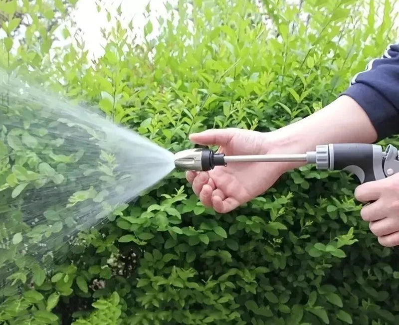 Portable High-Pressure Water Gun Adjustable Metal Cleaning Car Wash Machine Garden Watering Hose Nozzle Sprinkler Foam Water Gun