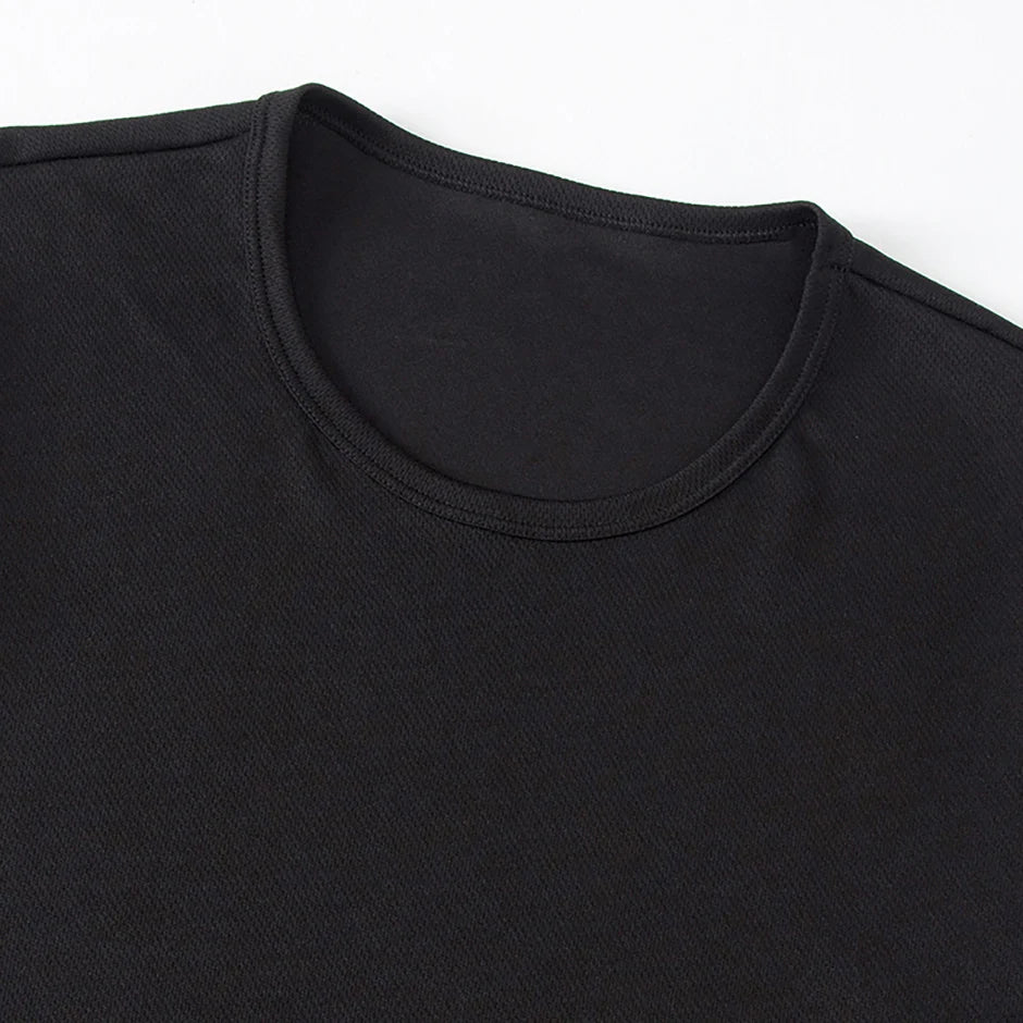 1/2/4Pcs Men's Summer Solid Color Mix And Match Short-sleeved Young Men's Loose Quick-drying Sports Running Shirt Middle-aged T-