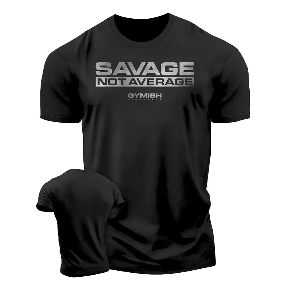 3D men's printed training T-shirt,fun gym short sleeved T-shirt,elastic breathable top