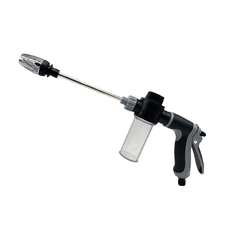 Portable High-Pressure Water Gun Adjustable Metal Cleaning Car Wash Machine Garden Watering Hose Nozzle Sprinkler Foam Water Gun