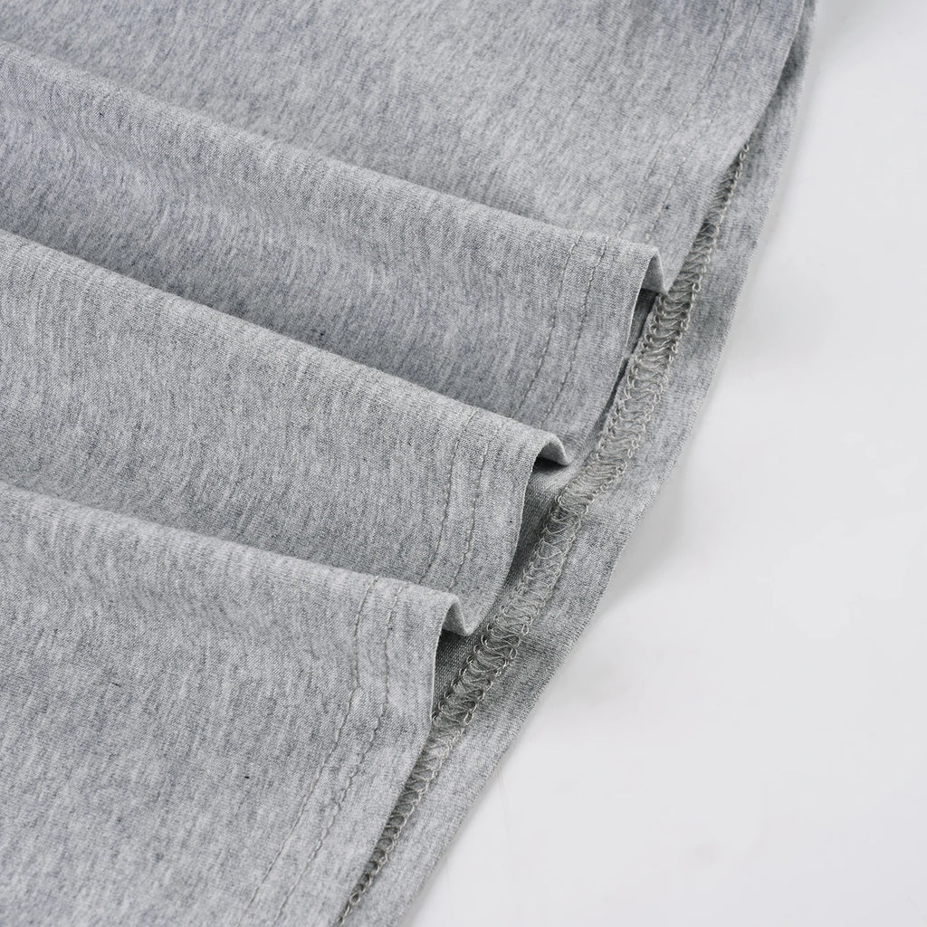 SUCHCUTE Solid Cotton O-Neck Pullover Waist Short Top Women Short-Sleeved Loose T-shirt Causal All-Match Shirts Summer Basic New